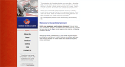 Desktop Screenshot of borderentertainment.com